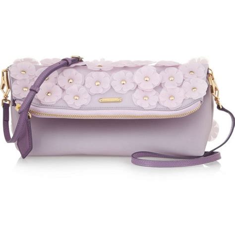 burberry prorsum petal clutch